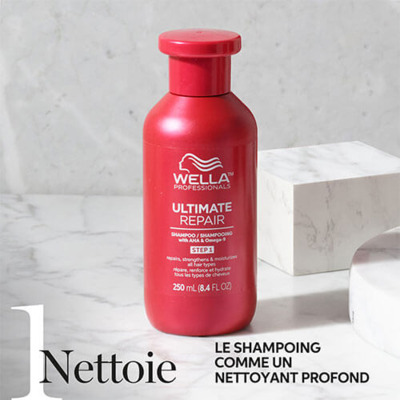 Shampooing Régénérant Ultimate Repair Wella 250ml