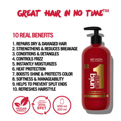 Shampooing All in One Uniq One Revlon 490ml
