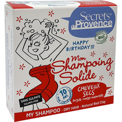Shampooing solide bio cheveux secs