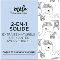 Soin Lavant 2 en 1 Solide Enfants Mélo Ayurveda
