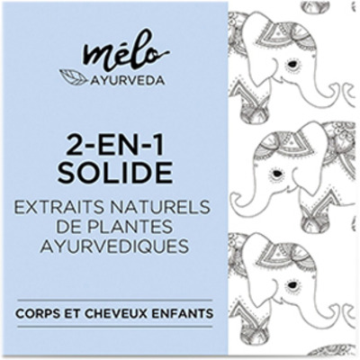 Soin Lavant 2 en 1 Solide Enfants Mélo Ayurveda