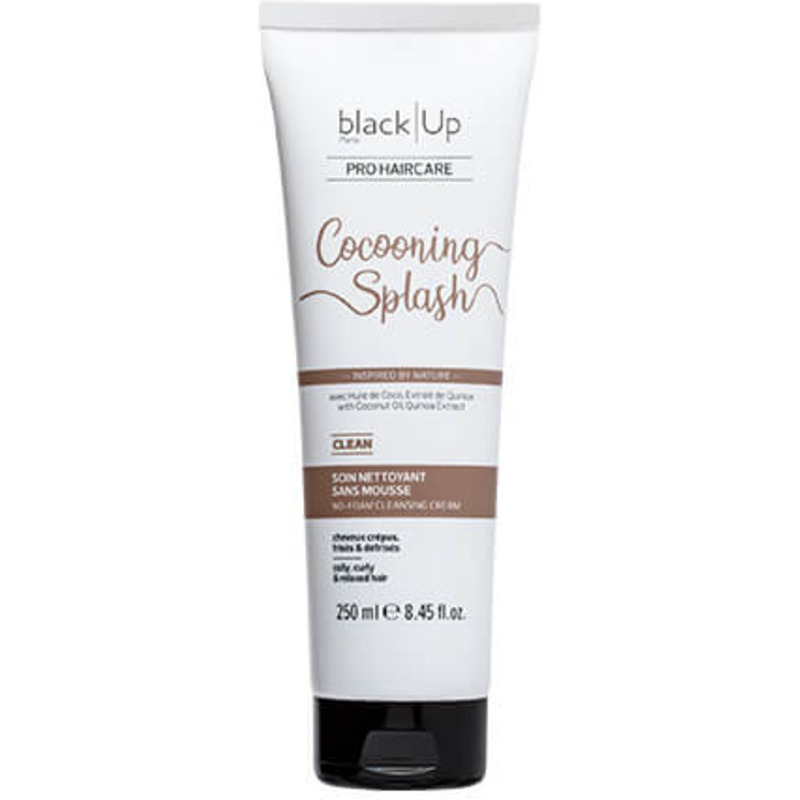 Soin Nettoyant Sans Mousse Cheveux Texturés Cocooning Splash Black Up
