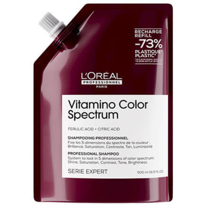 Recharge Shampooing Protecteur Couleur Vitamino Color Spectrum L'Oréal Pro 500ml
