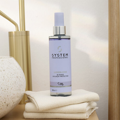 Spray Bi-phasé Thermoprotecteur Anti-UV LuxeBlond System Professional