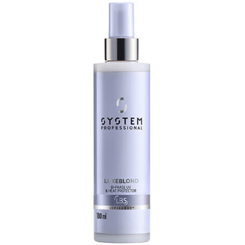 Spray Bi-phasé Thermoprotecteur Anti-UV LuxeBlond System Professional