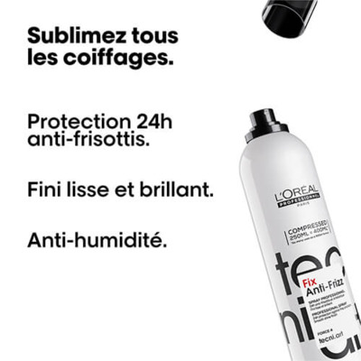 Spray Fix Anti-Frizz Tecni Art L'Oréal Pro 250ml