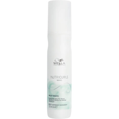 Spray Nourrissant Milky Waves Cheveux Ondulés Nutricurls Wella 150ml