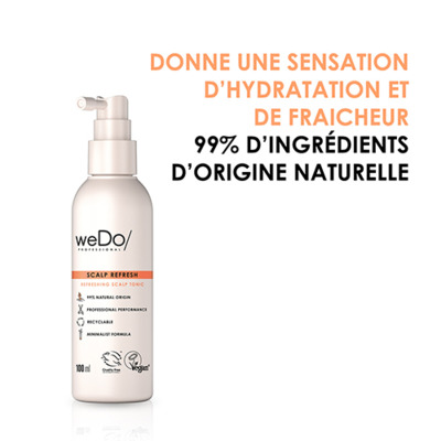 Spray Rafraîchissant Cuir Chevelu Scalp Refresh WeDo Professional 100ml