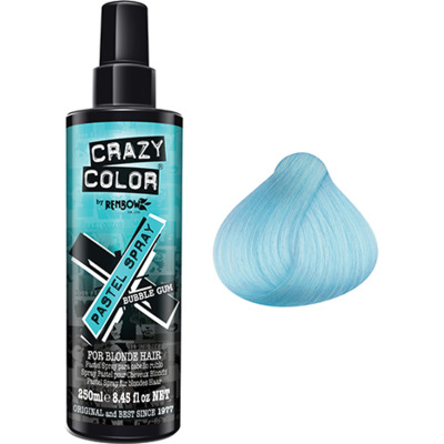 Crazy Color Spray Pastel Bubblegum Bleu