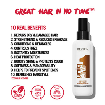 Spray 10 en 1 Coconut Uniq One Revlon