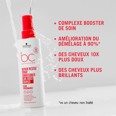 Spray-baume BC Repair Rescue Schwarzkopf Pro 400ml