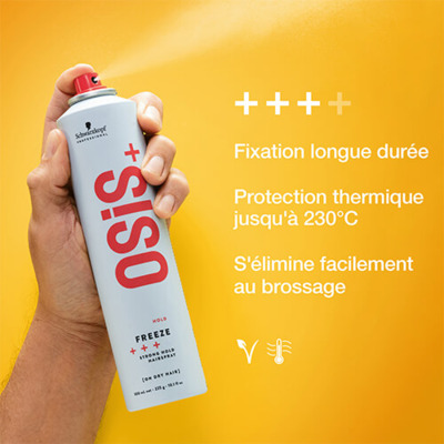 Spray Fixation Forte Freeze OSIS+ Schwarzkopf Pro
