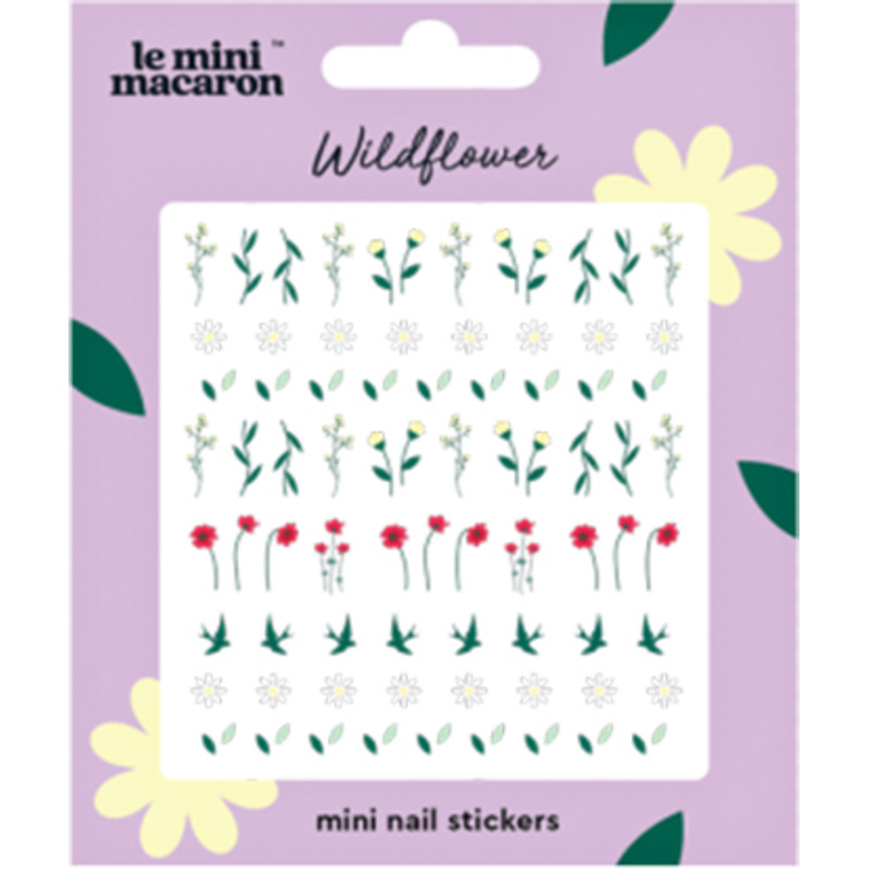 Stickers Ongles Wild Flower Le Mini Macaron