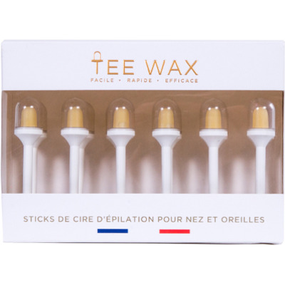 Sticks de Cire d'Epilation Nez Oreilles Tee Wax x12