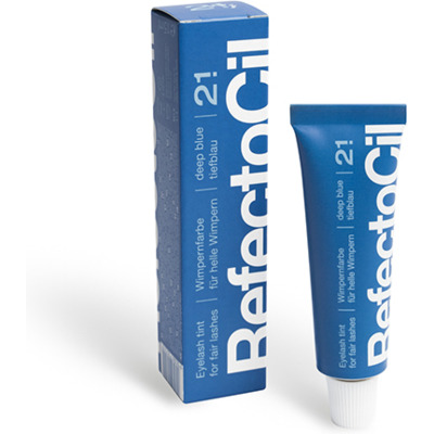 Teinture Cils & Sourcils N°2.1 Bleu Profond RefectoCil