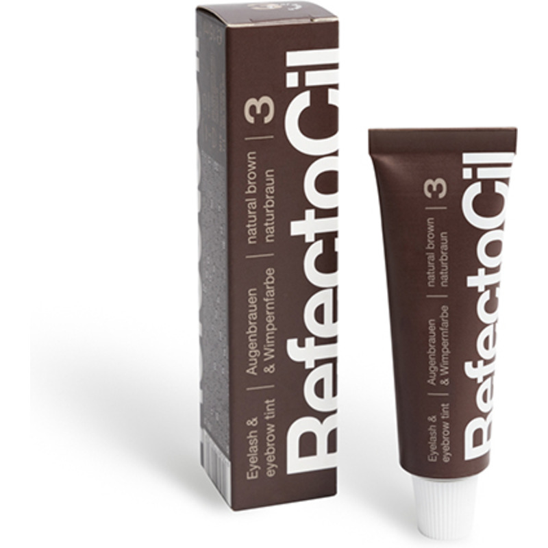 Teinture Cils & Sourcils N°3 Brun Naturel RefectoCil