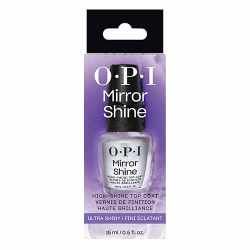 Vernis Top Coat Mirror Shine Effet Brillant OPI