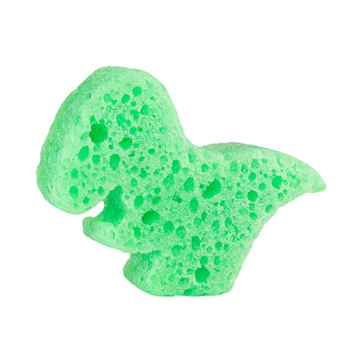 Éponge Enfant infusée Tommy T-Rex Spongellé