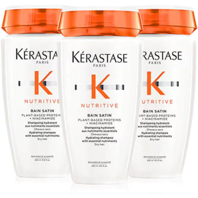 Trio Bain Satin Nutritive Kérastase