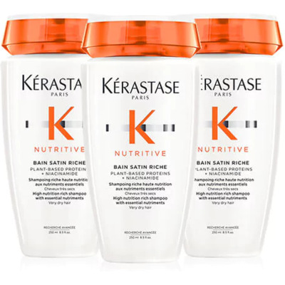 Trio Bain Satin Riche Nutritive Kérastase