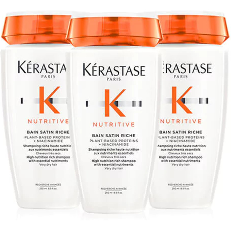 Trio Bain Satin Riche Nutritive Kérastase