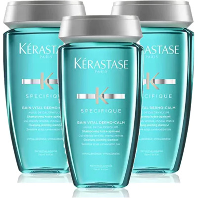 Trio Bain Vital Dermo-Calm Spécifique Kérastase