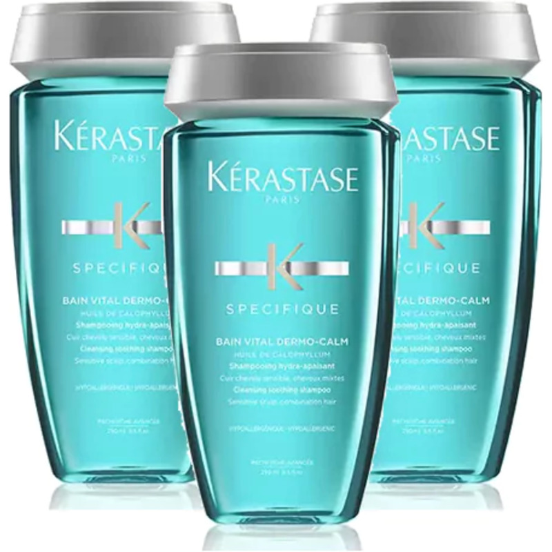 Trio Bain Vital Dermo-Calm Spécifique Kérastase
