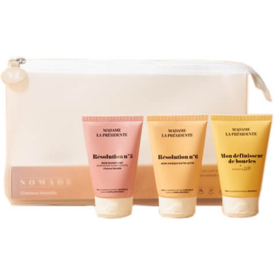 Trousse Voyage Cheveux Bouclés Madame la Présidente
