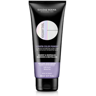 Masque Repigmentant Blond Froid Keratin Color Pigment Essentiel 200ml