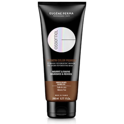 Masque Repigmentant Marron Keratin Color Pigment Essentiel 200ml