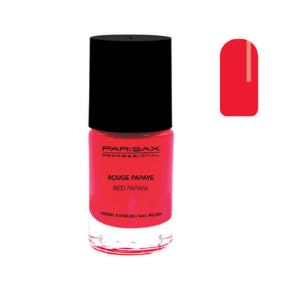 Vernis Rouge Papaye Parisax